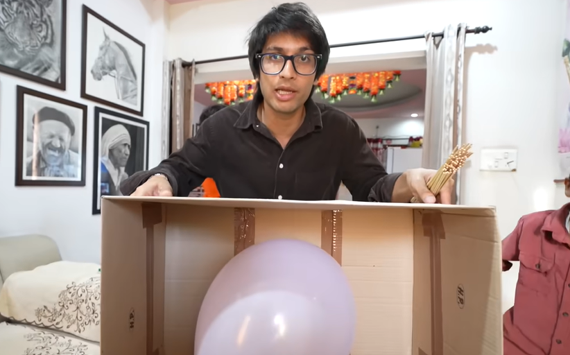 sourav joshi baloon game